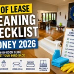End of Lease Cleaning Checklist Sydney 2026: Room-by-Room Guide to Get Your Bond Back